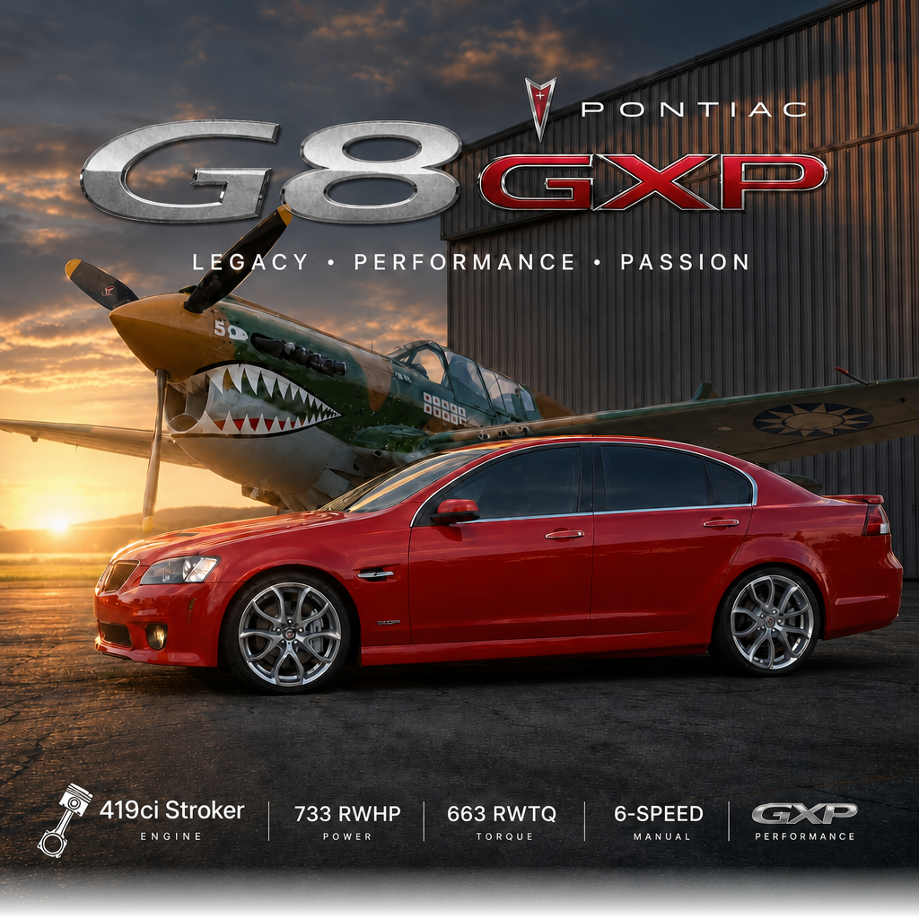 2009 Pontiac G8 GXP with Warbird